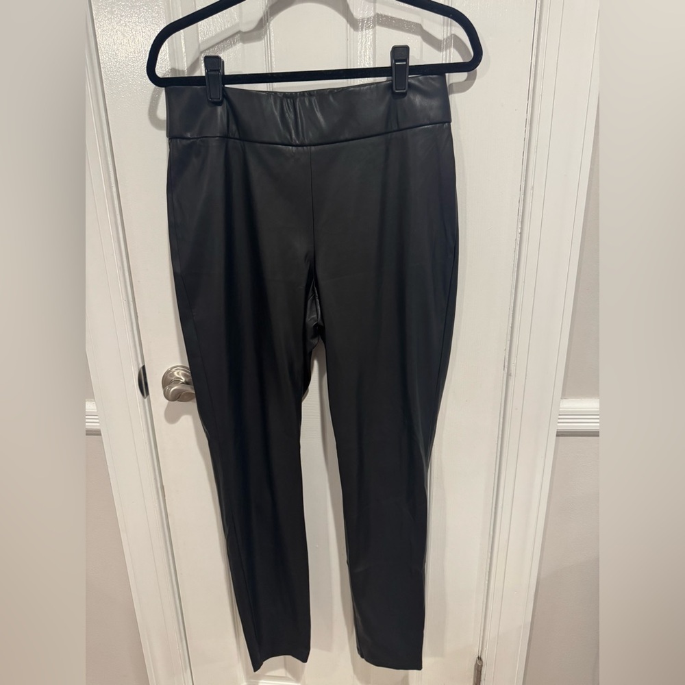 J. Crew faux leather leggings